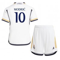 Dječji Nogometni Dres Real Madrid Luka Modric #10 Domaci 2023-24 Kratak Rukav (+ Kratke hlače)